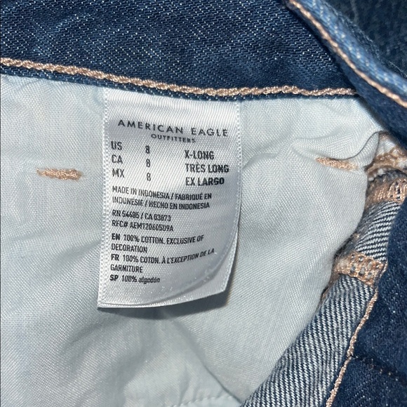 American Eagle Relaxed Mom Jeans X-Long - Picture 6 of 9